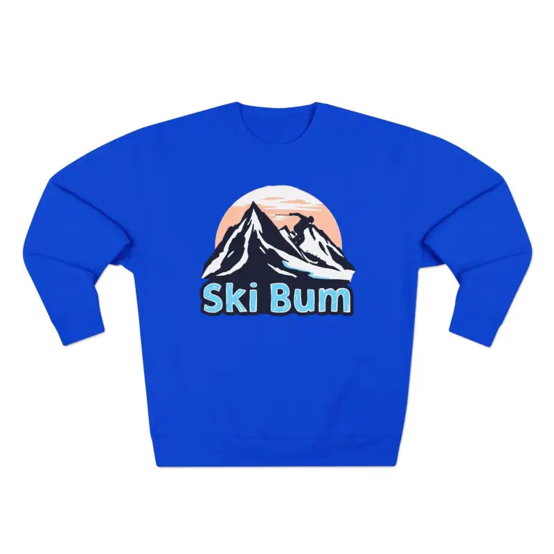Ocean State Styles Sweatshirt Ski Bum Mountain Graphic