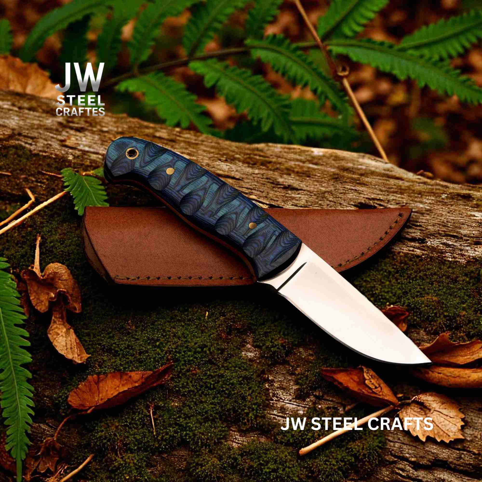 Skinner Knife J2 Stainless Steel Fixed Blade