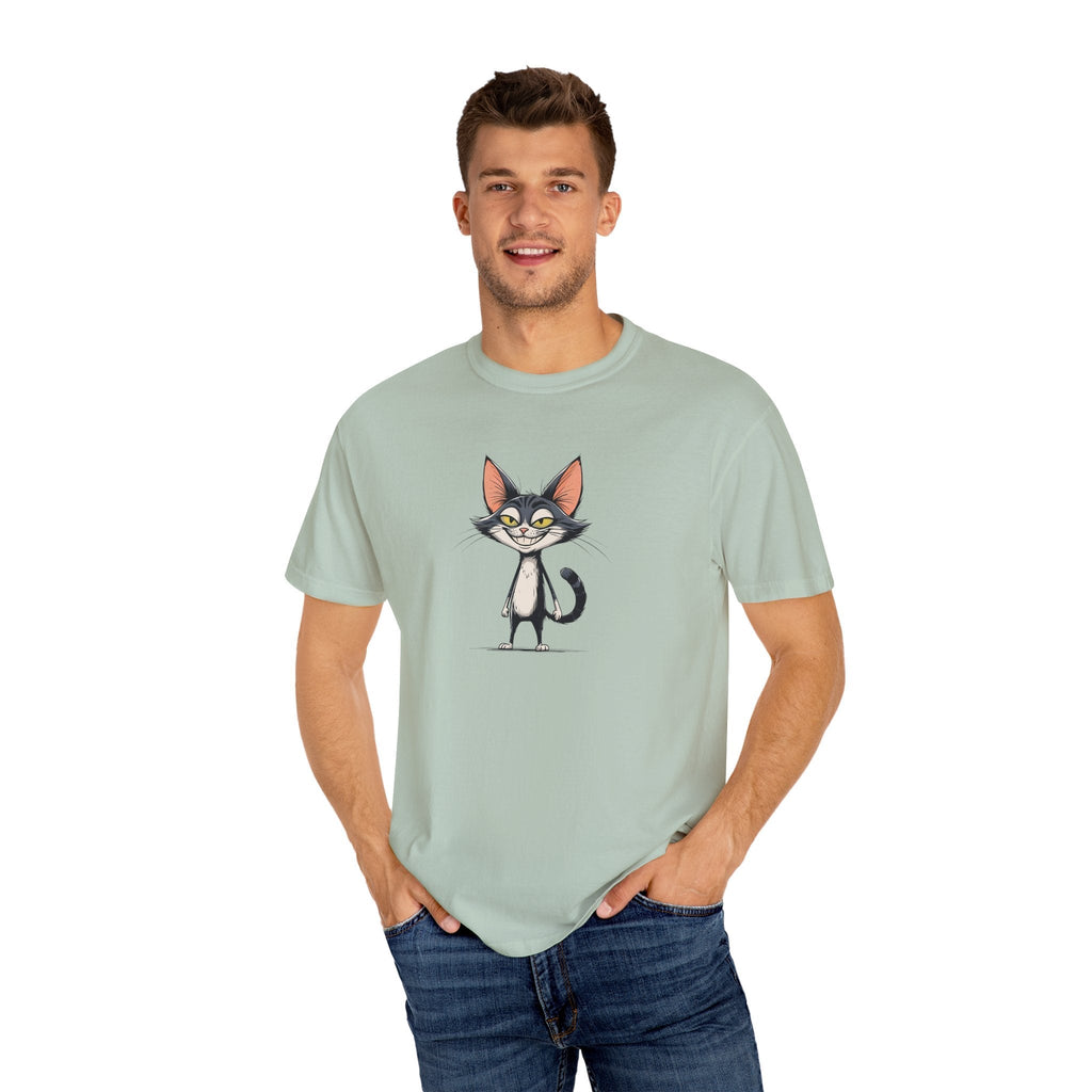 Smiling Cat Unisex T-Shirt | Funny Cat Tee