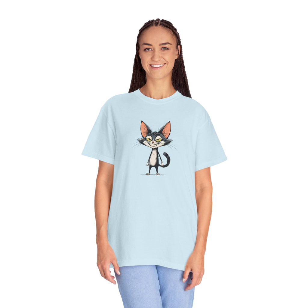 Smiling Cat Unisex T-Shirt | Funny Cat Tee