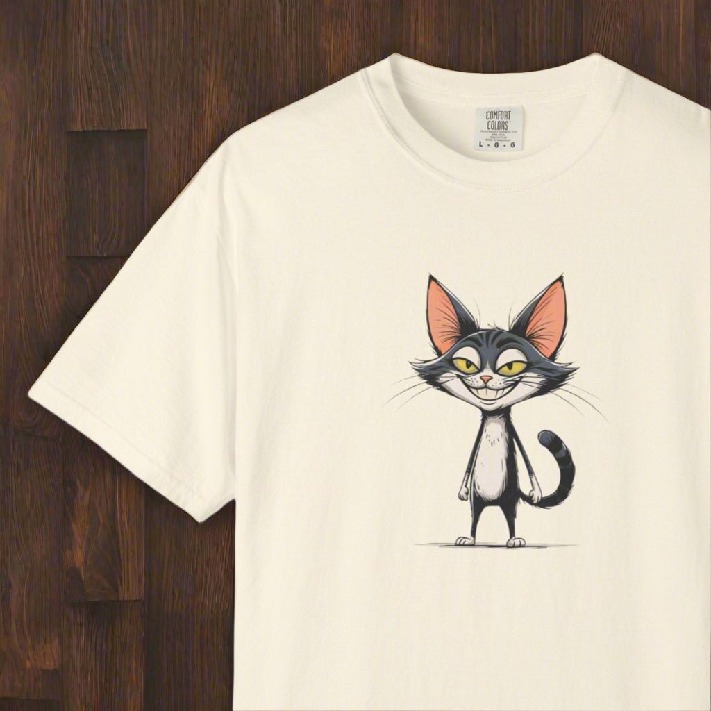 Smiling Cat Unisex T-Shirt | Funny Cat Tee