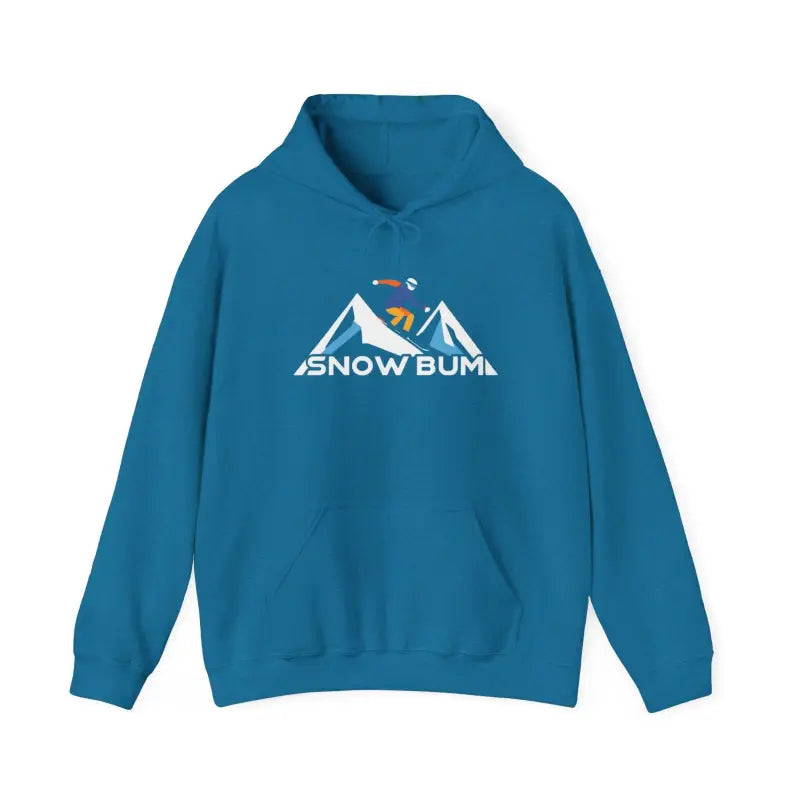 Ocean State Styles Hoodie Snow Bum Skiing Winter Warmth