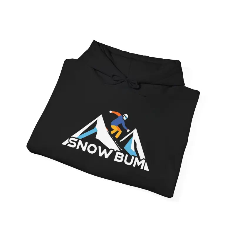 Ocean State Styles Hoodie Snow Bum Skiing Winter Warmth
