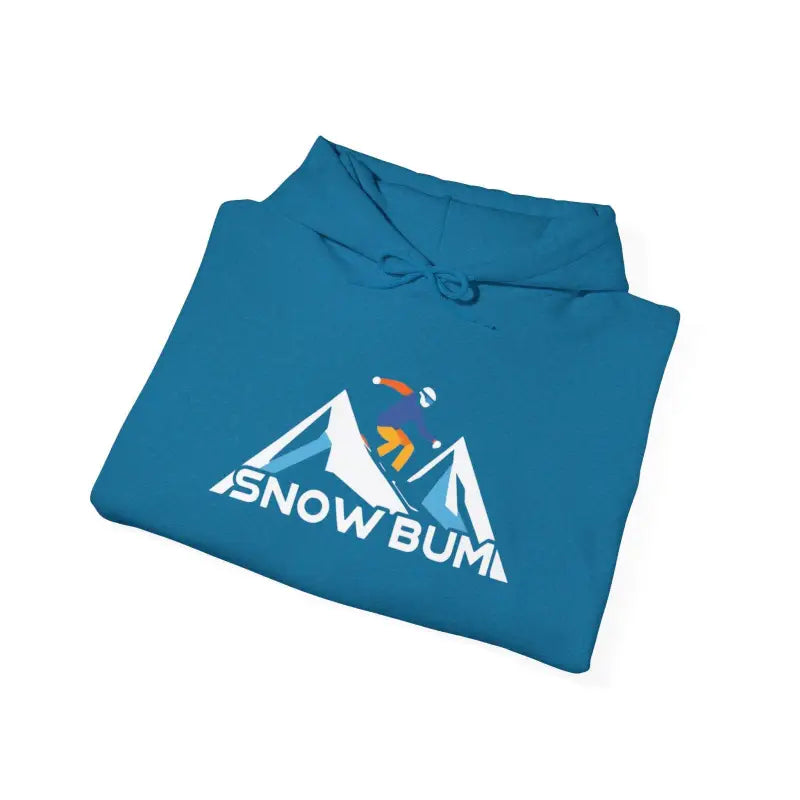 Ocean State Styles Hoodie Snow Bum Skiing Winter Warmth
