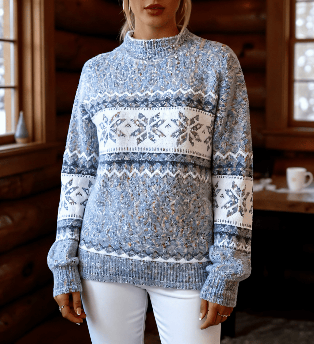 Snowed In Knit Sweater