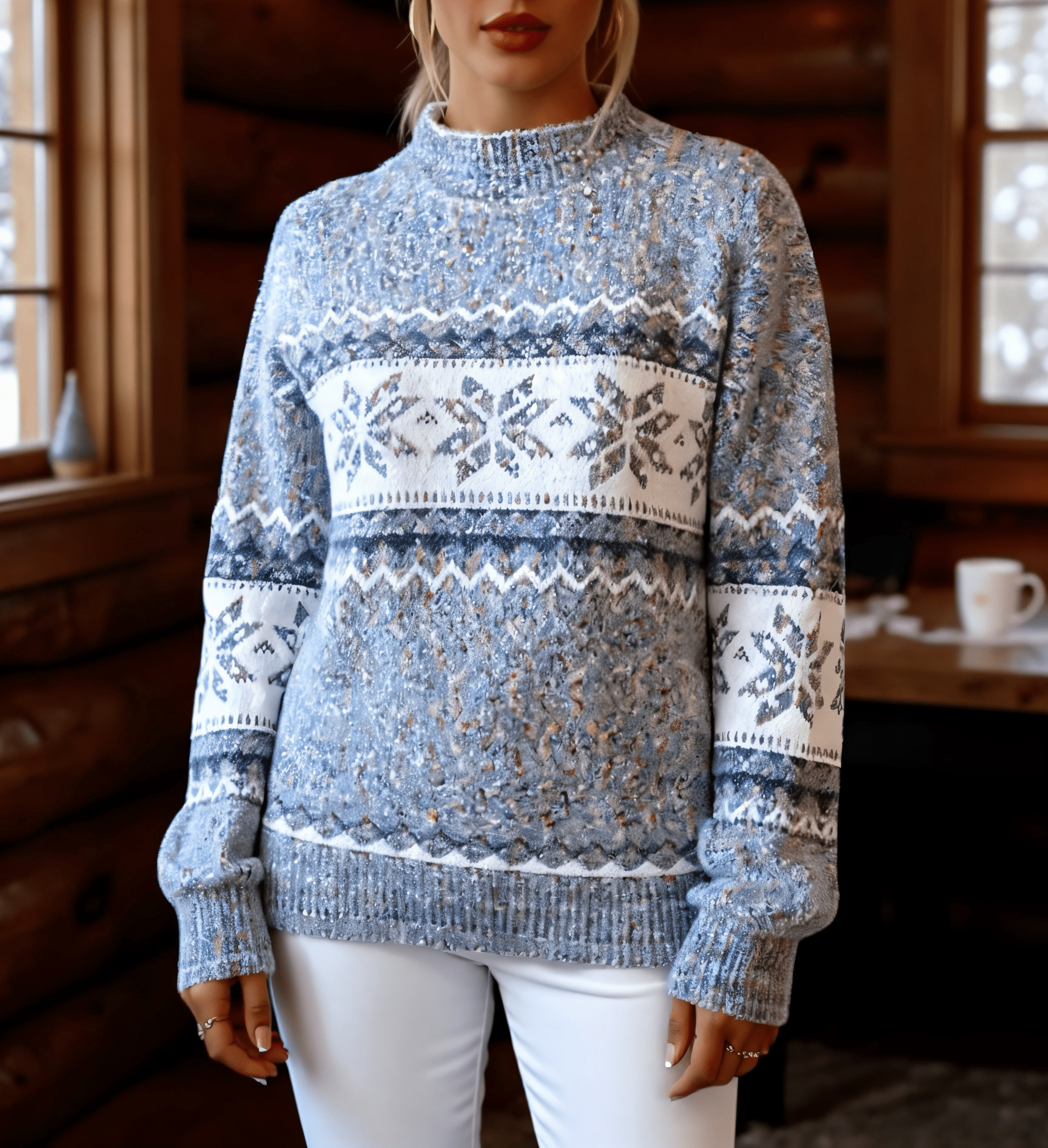 Snowed In Knit Sweater
