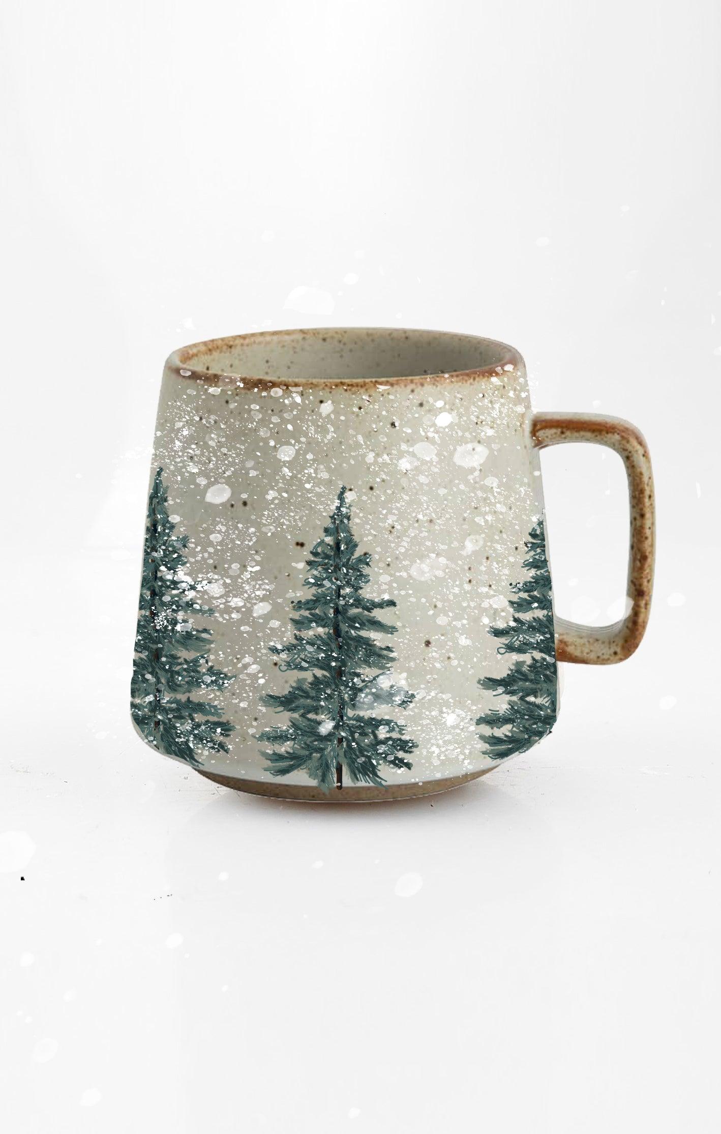 Snowy Trees Mug