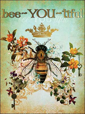 Birthday Card - Bee-You-Tiful