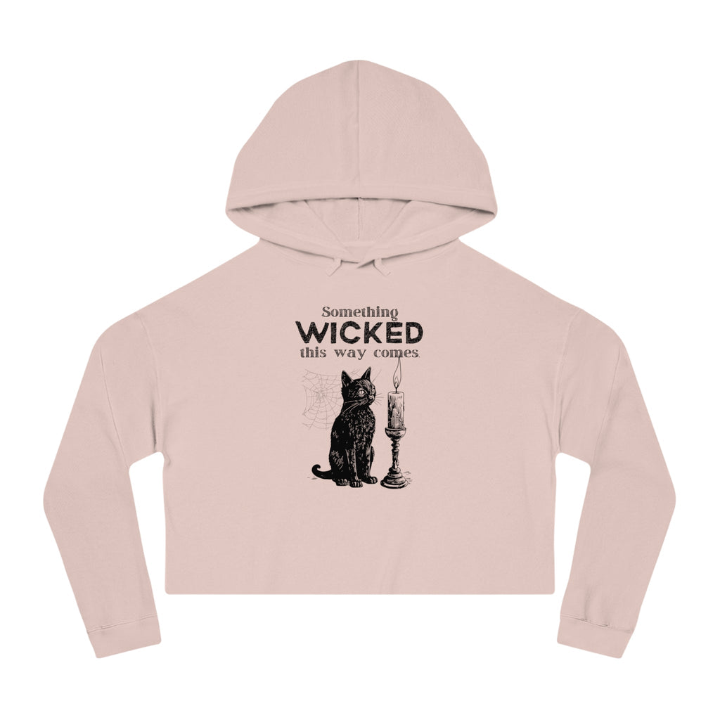 Something Wicked Women's Cropped Hooded Sweatshirt