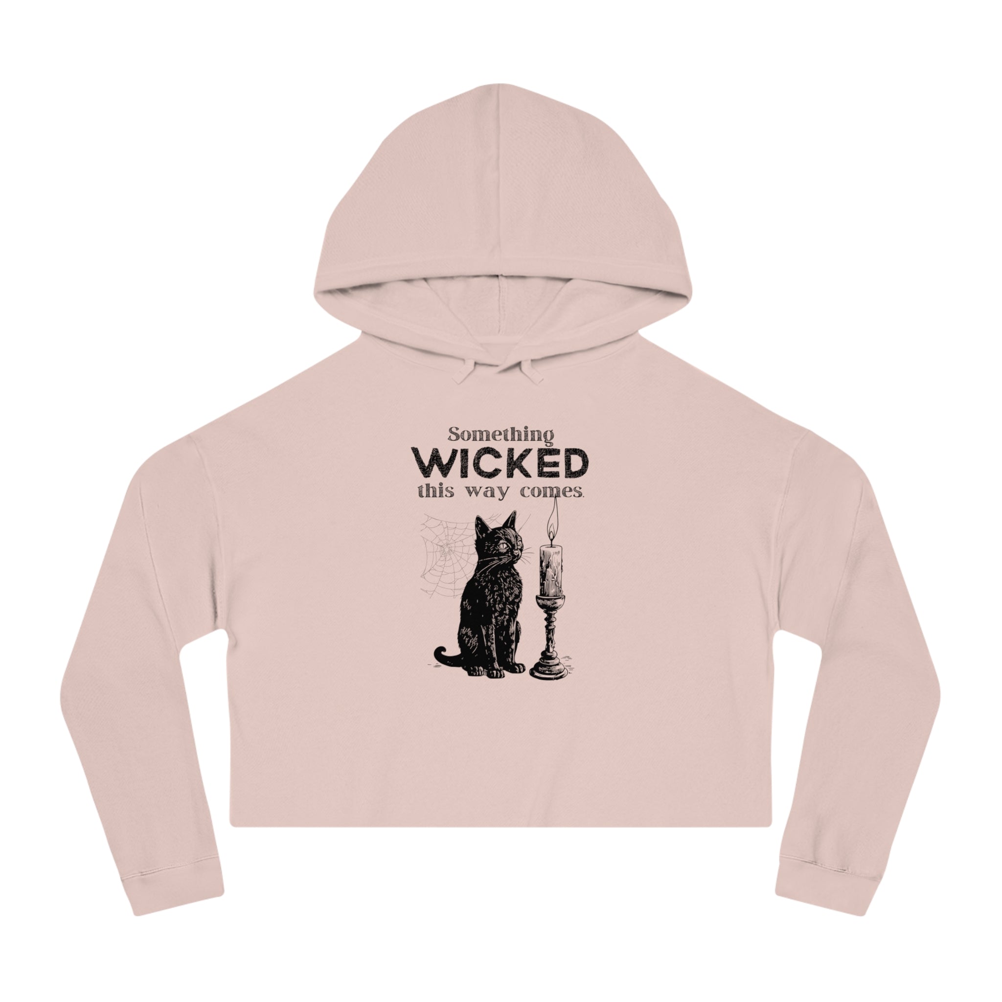 Something Wicked Women's Cropped Hooded Sweatshirt