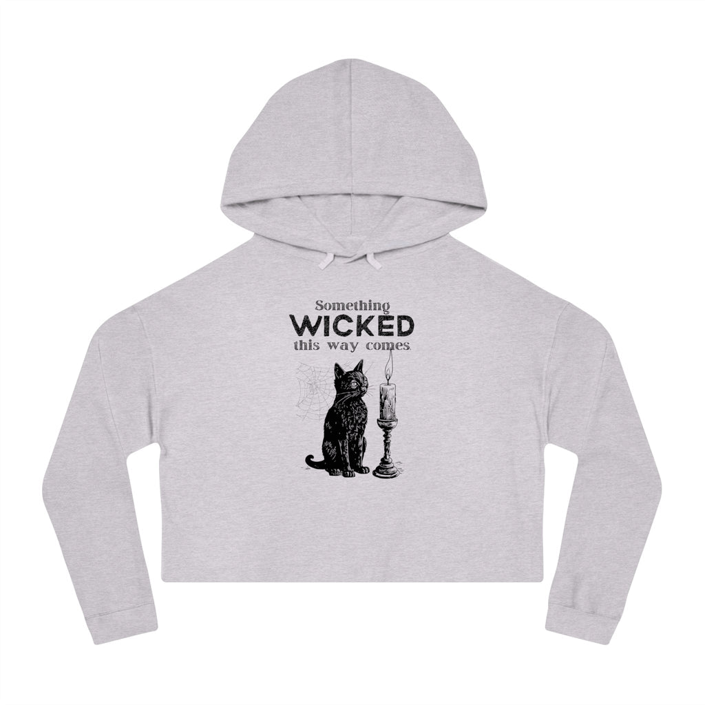 Something Wicked Women's Cropped Hooded Sweatshirt