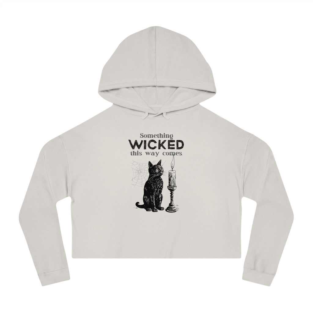 Something Wicked Women's Cropped Hooded Sweatshirt