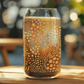 Special Edition: Autumn Floral 16oz. Glass Cup