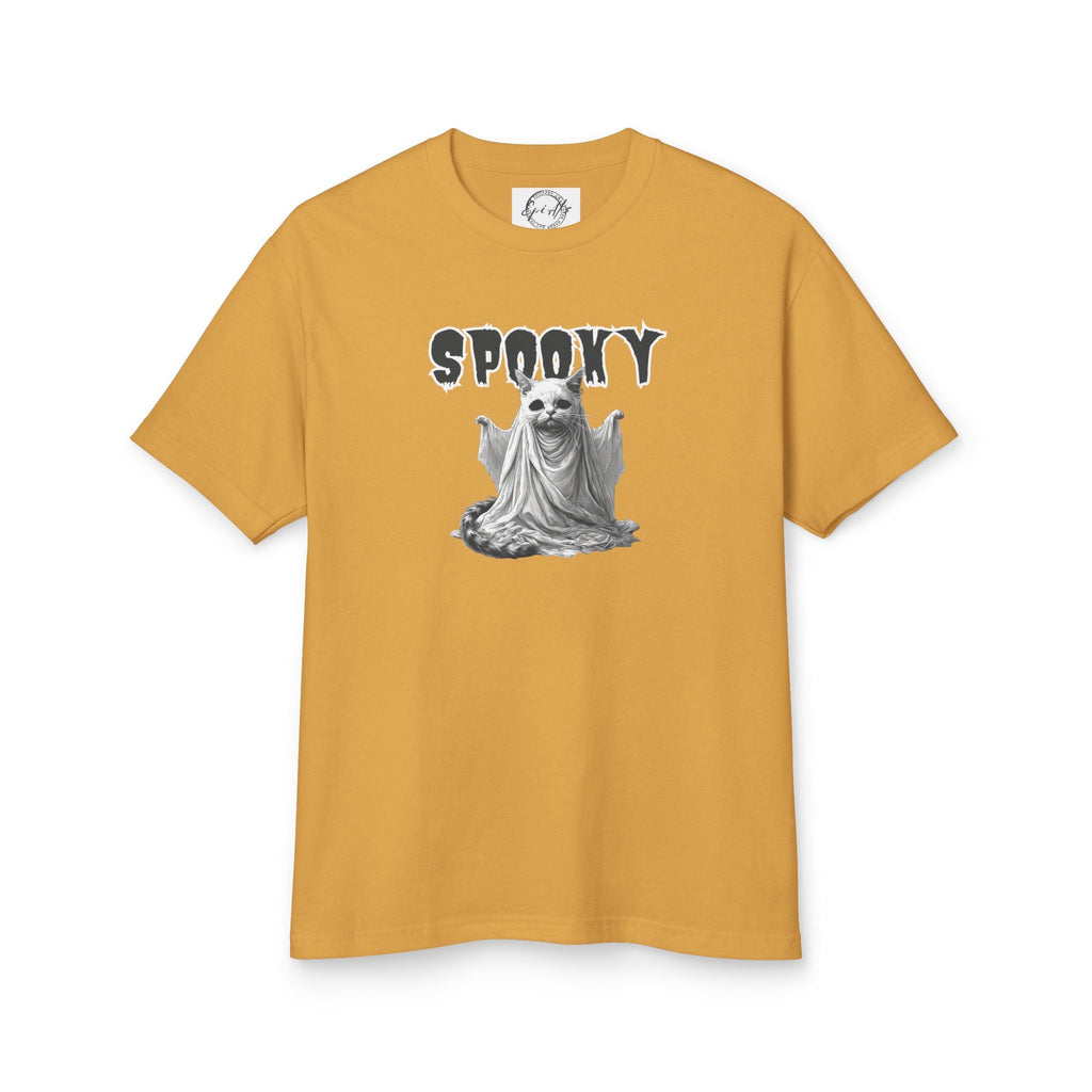 Spooky Ghost Kitty Halloween Unisex Tee