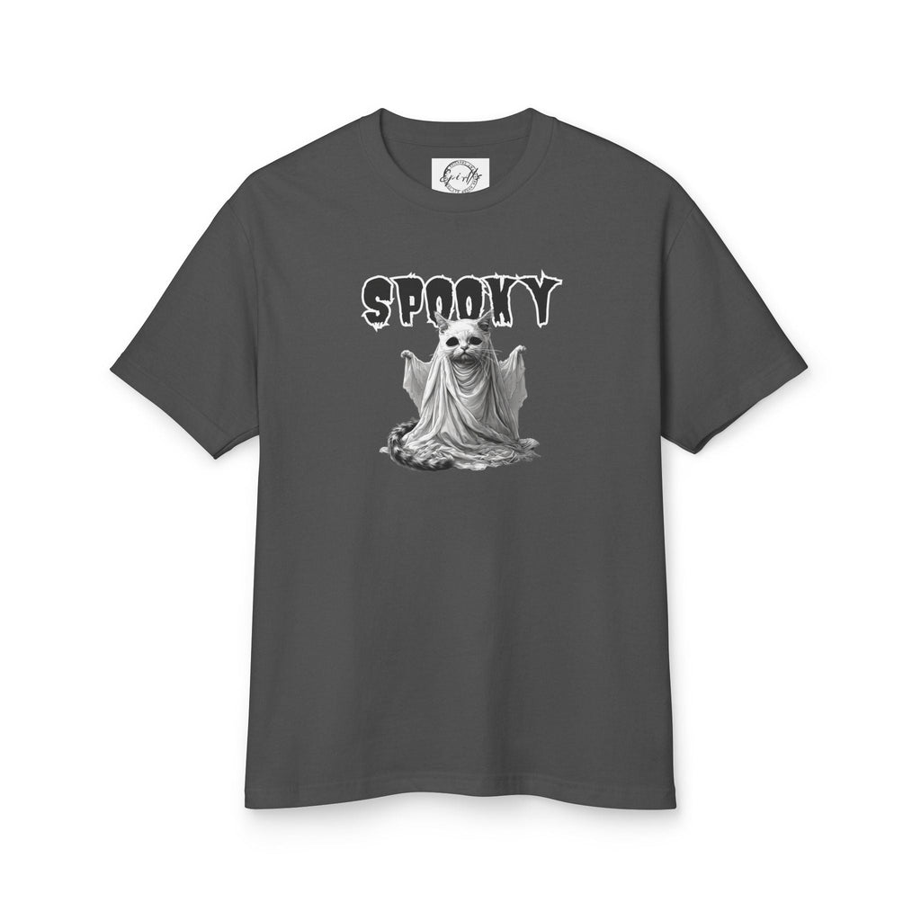Spooky Ghost Kitty Halloween Unisex Tee