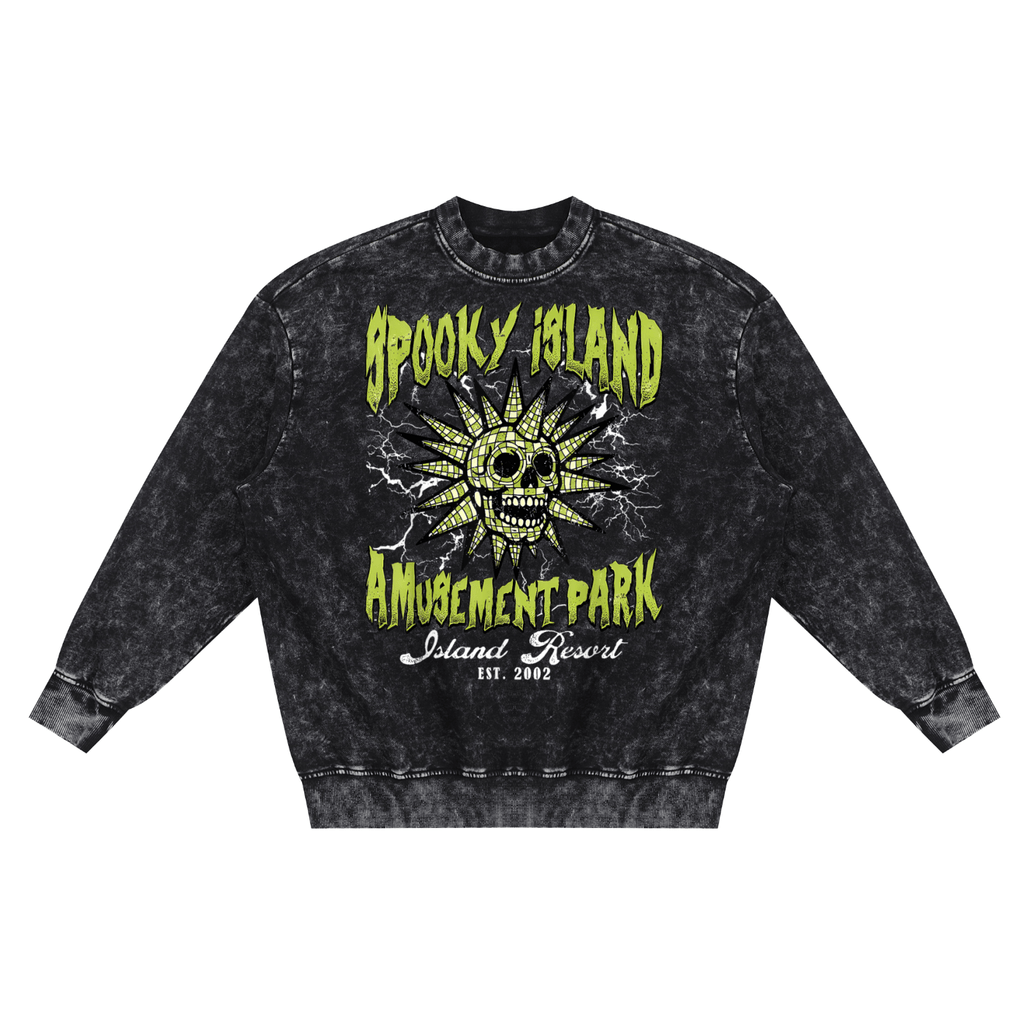 Spooky Island Amusement Park Sweatshirt