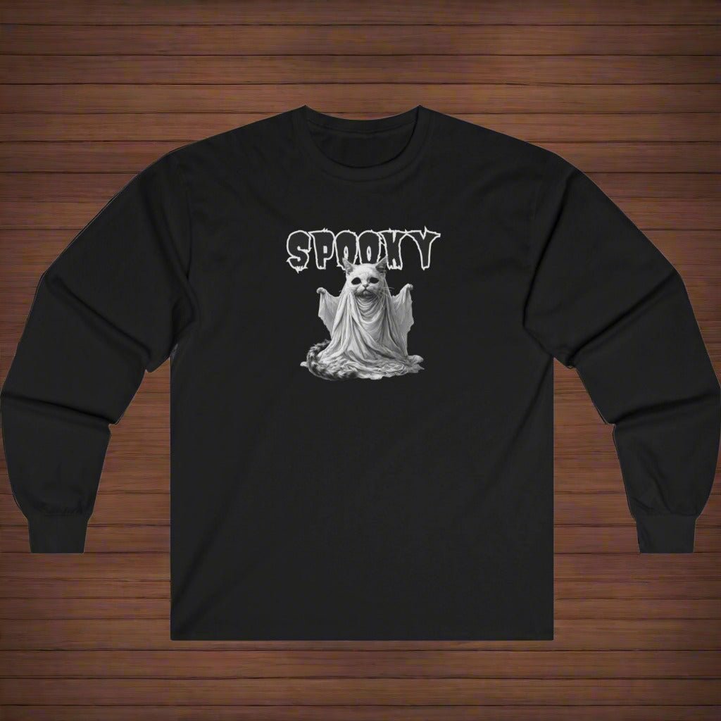 Spooky Long-Sleeve Halloween Tee