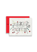 Spread Joy Happy Holidays Wildflower Seed Paper Card