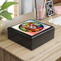 Stained Glass Cat Jewelry Box - Colorful Pet-Themed Keepsake