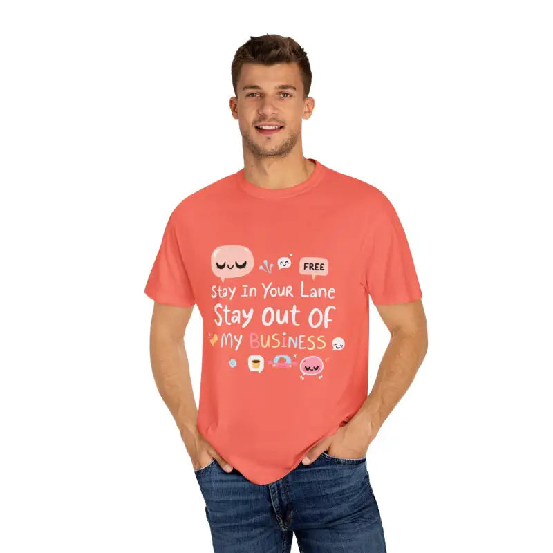 Ocean State Styles T Shirt Cartoon Stay Out Of My Business
