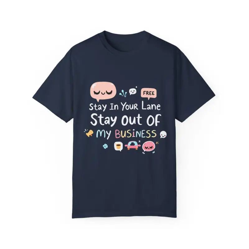 Ocean State Styles T Shirt Cartoon Stay Out Of My Business