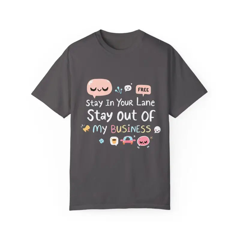 Ocean State Styles T Shirt Cartoon Stay Out Of My Business