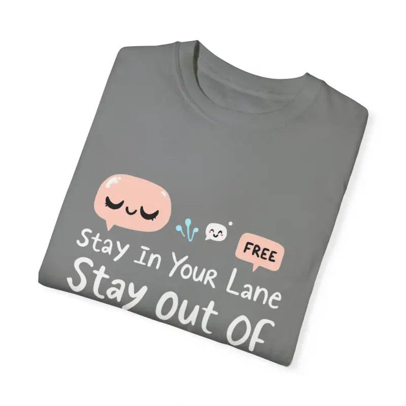 Ocean State Styles T Shirt Cartoon Stay Out Of My Business