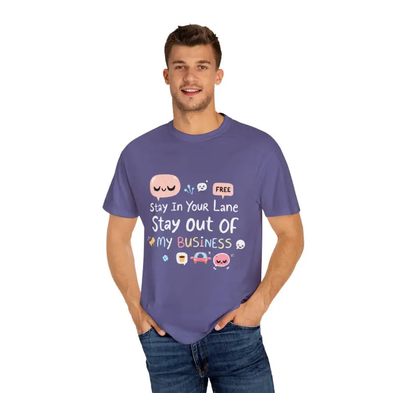 Ocean State Styles T Shirt Cartoon Stay Out Of My Business