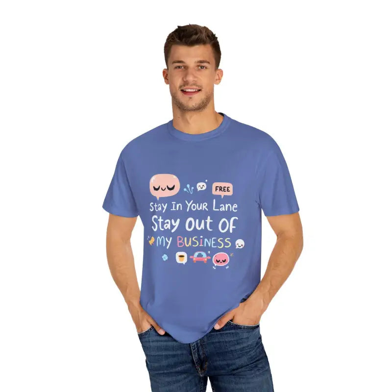 Ocean State Styles T Shirt Cartoon Stay Out Of My Business
