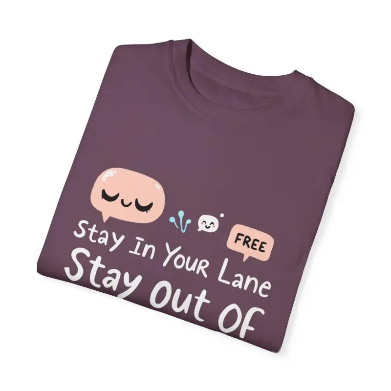 Ocean State Styles T Shirt Cartoon Stay Out Of My Business