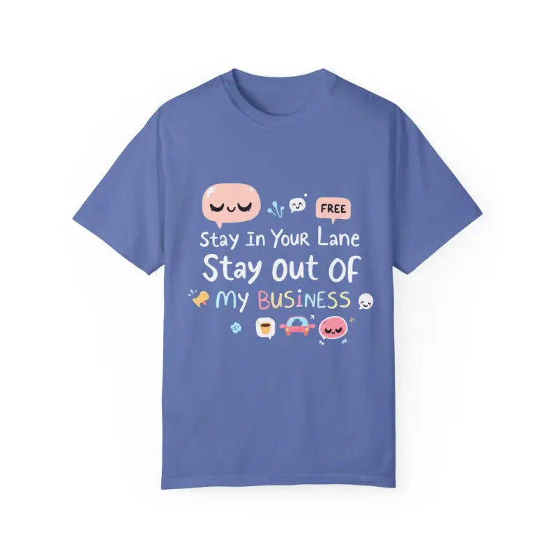 Ocean State Styles T Shirt Cartoon Stay Out Of My Business