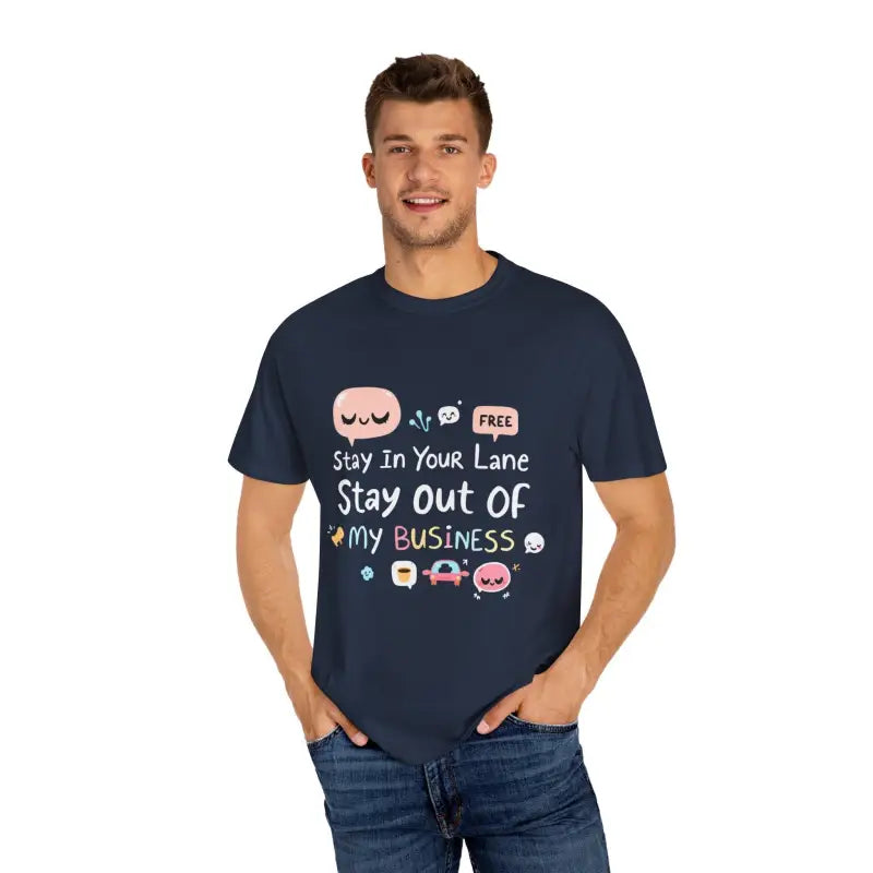 Ocean State Styles T Shirt Cartoon Stay Out Of My Business
