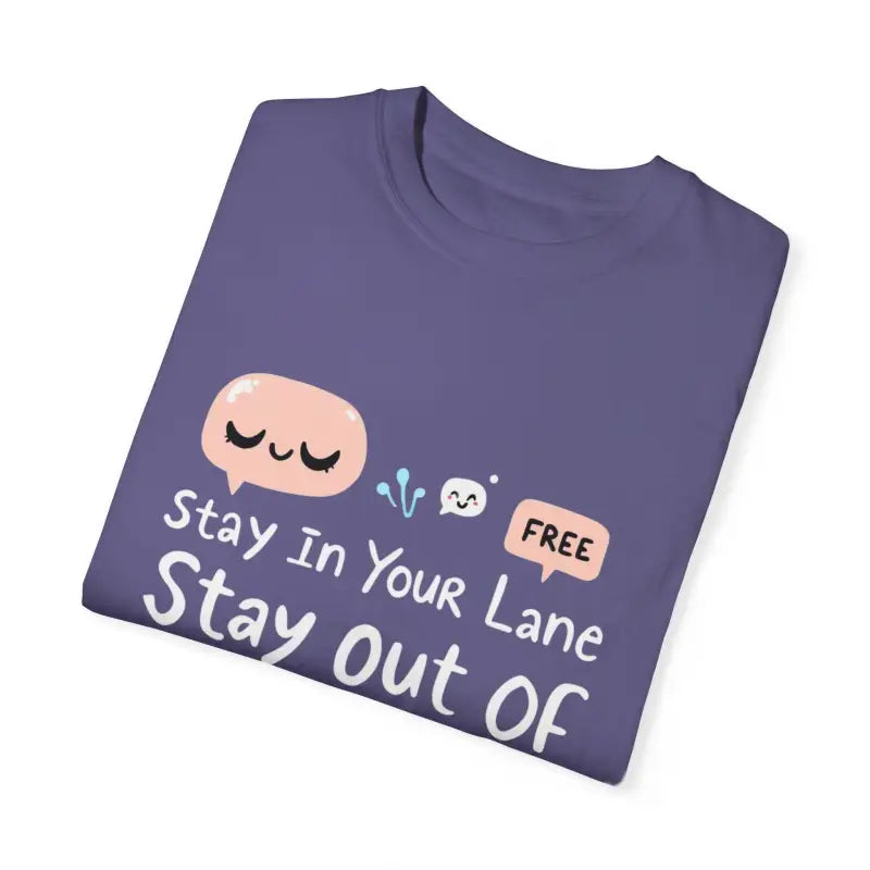 Ocean State Styles T Shirt Cartoon Stay Out Of My Business