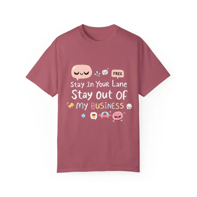 Ocean State Styles T Shirt Cartoon Stay Out Of My Business
