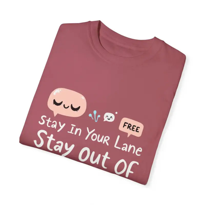 Ocean State Styles T Shirt Cartoon Stay Out Of My Business