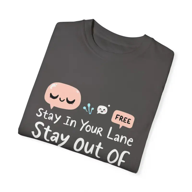 Ocean State Styles T Shirt Cartoon Stay Out Of My Business