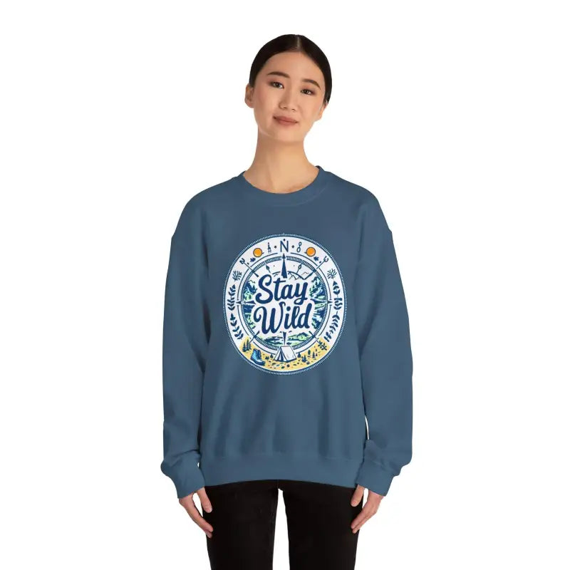 Ocean State Styles Stay Wild Nature Explorer Sweatshirt