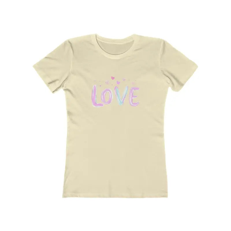 Ocean State Styles T Shirt Love Graphic Women Short Sleeve
