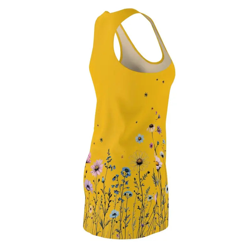 Ocean State Styles Tank Dress Sleeveless Floral Print