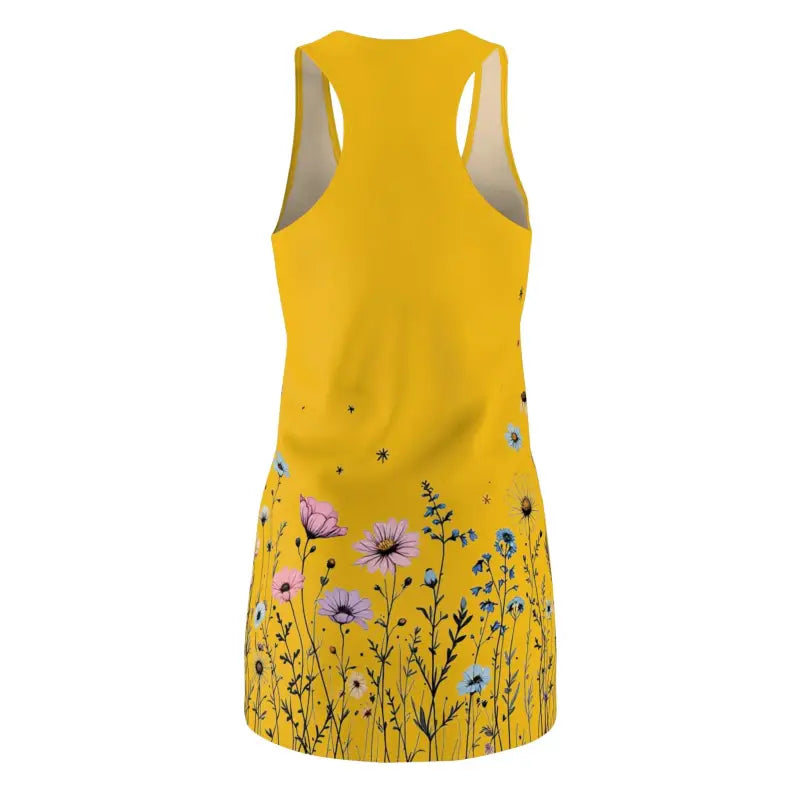 Ocean State Styles Tank Dress Sleeveless Floral Print