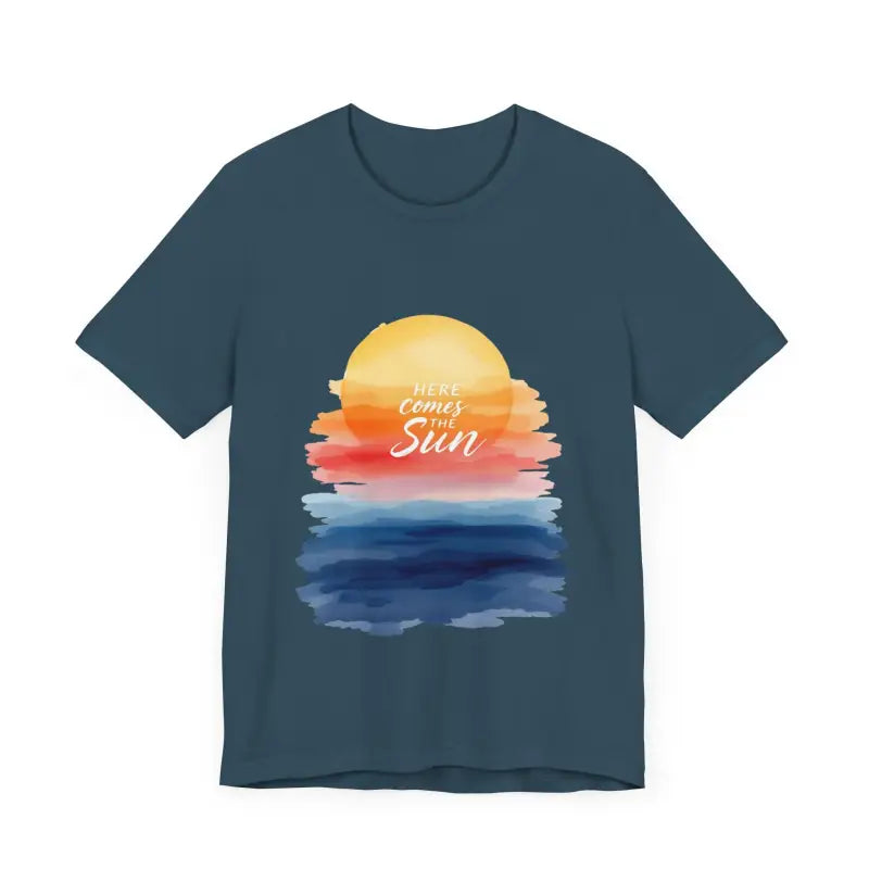 Ocean State Styles T Shirt Here Comes the Sun Graphic Tee