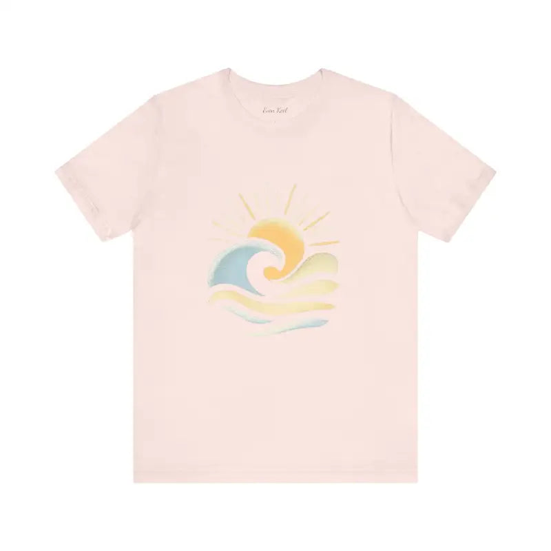 Ocean State Styles T Shirt Sun And Wave Beach Vibes