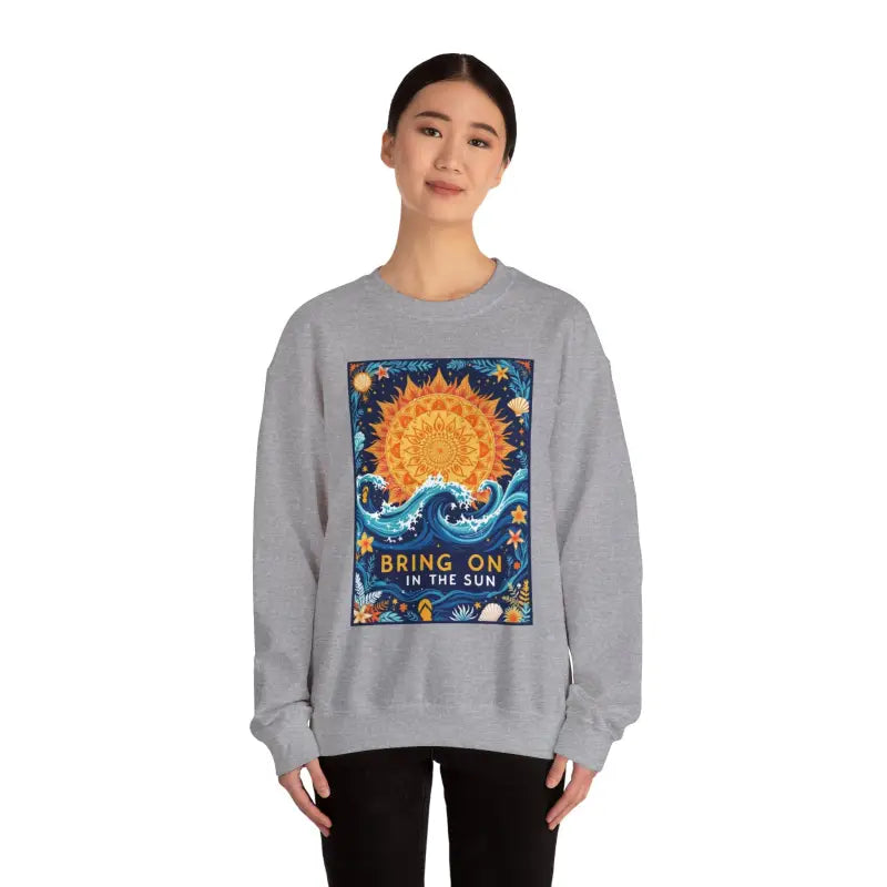 Ocean State Styles Sweatshirt Bring On The Sun Graphic