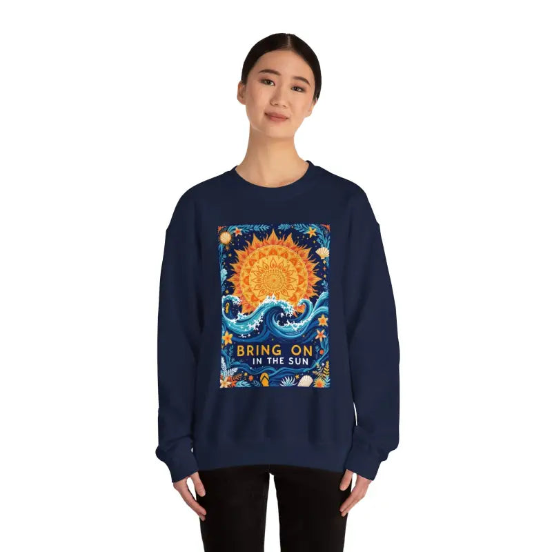 Ocean State Styles Sweatshirt Bring On The Sun Graphic