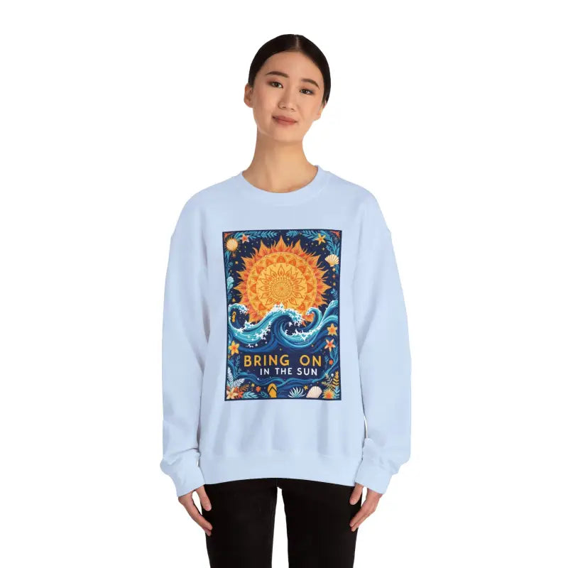 Ocean State Styles Sweatshirt Bring On The Sun Graphic