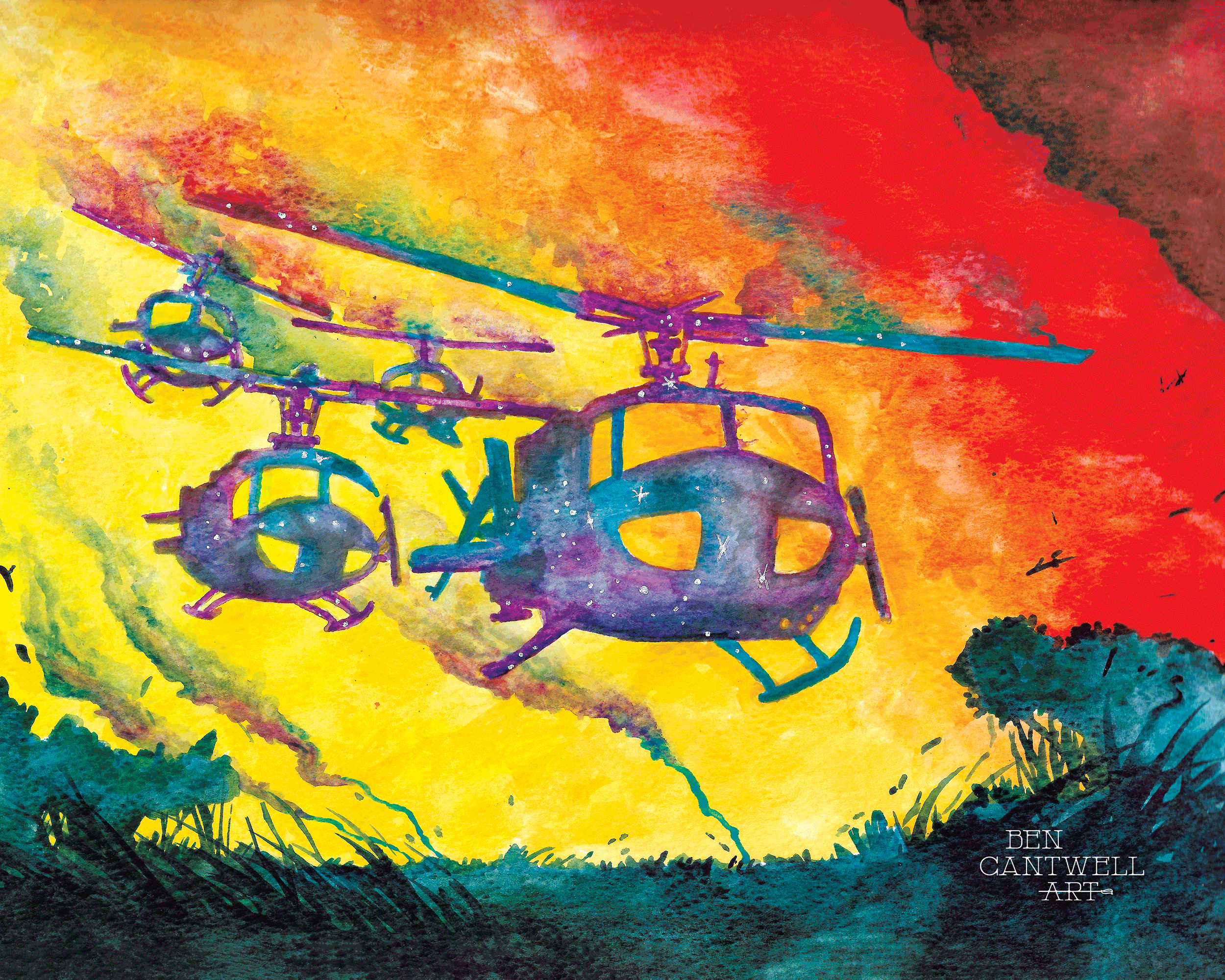 Surreal Landing Zone