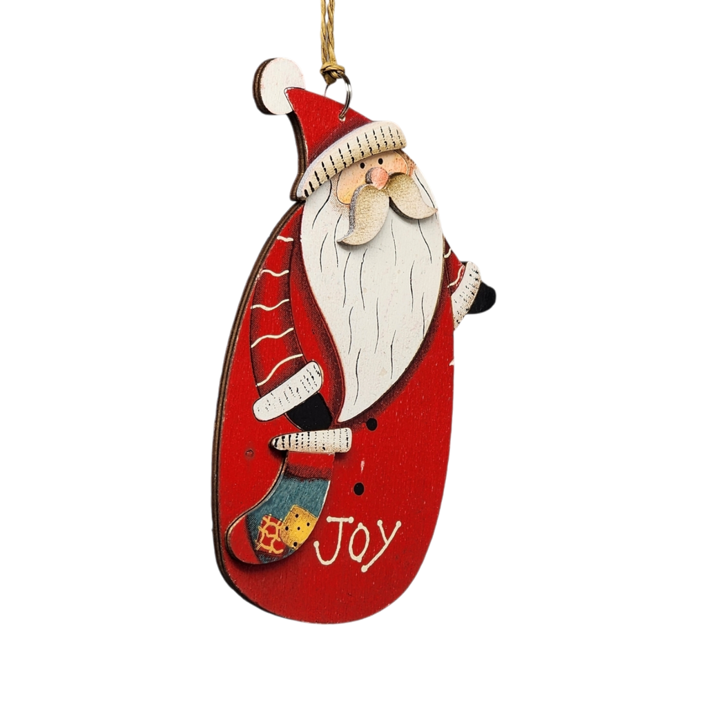Rustic Wood Ornament -