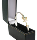 Vermont   Hook Bracelet with Gold 'VT' - 6mm Band - 7 Inch
