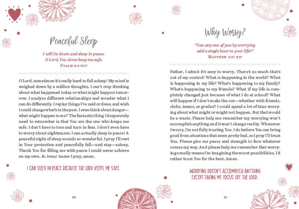 200 Prayers to Encourage a Teen Girl's Heart