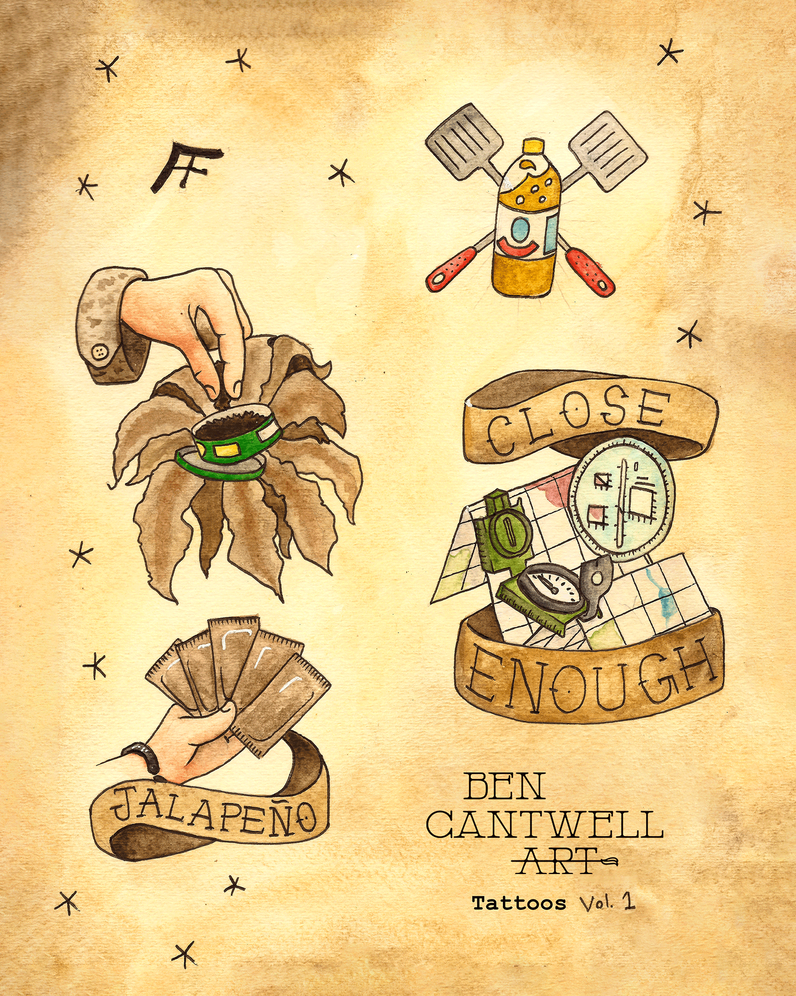 Tattoo Flash- Vol 1